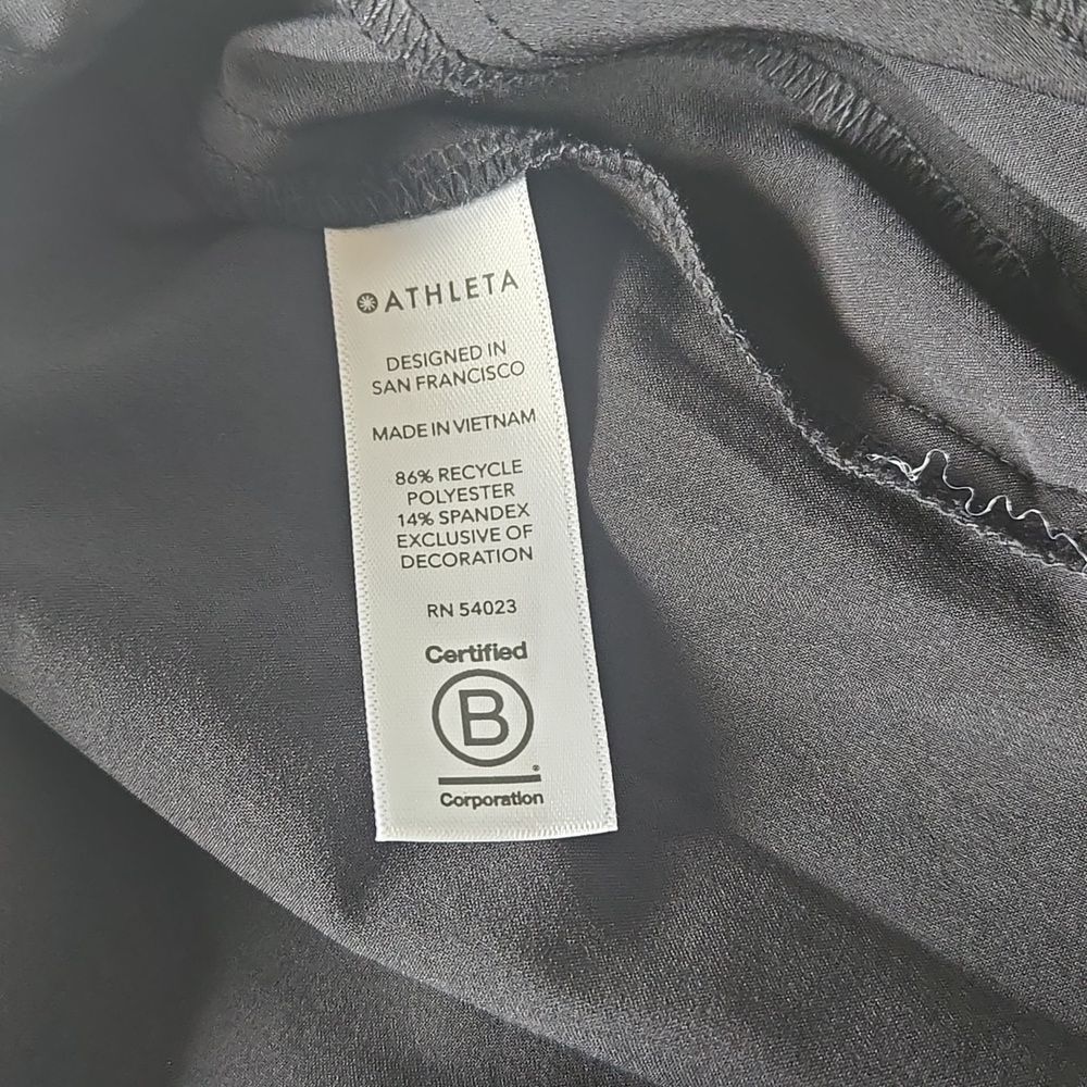 Athleta Tribeca 9" Bermuda Shorts Lightweight Black Womens Size 2 5 Pockets - Picture 6 of 10